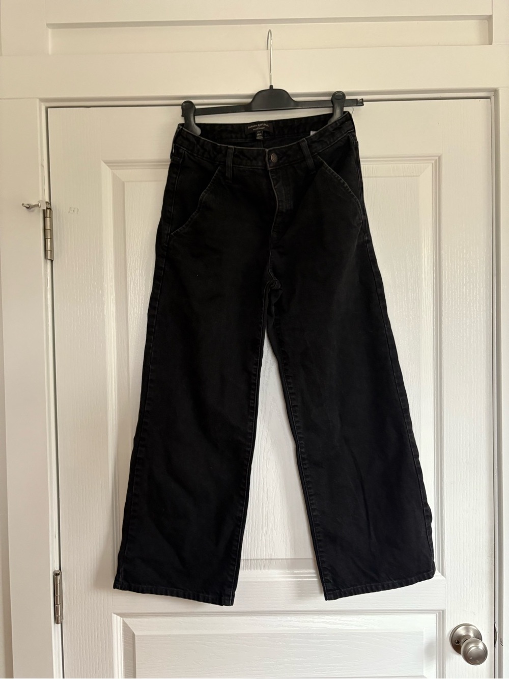 Banana Republic Black High-Rise Trousers